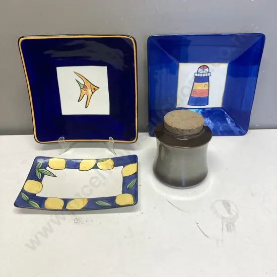 Temuka Pottery New Zealand Items x 4